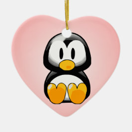 Little Penguin Keramisch Ornament