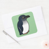Little Penguin Vierkante Sticker (Envelop)