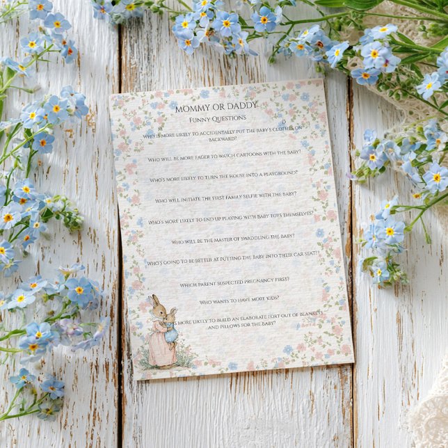 Little Peter Rabbit en mama raden spel (Creator heeft geüpload)