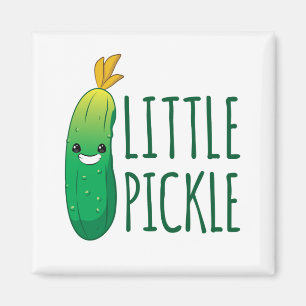 Little Pickle Cute Green Pickle die zonnebril draa Magneet