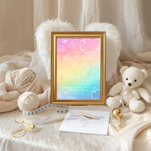 Little Piece of Heaven How Big Is Her BellyRainbow Kaart