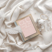 Little Piece of Heaven Pink Books For Baby Informatiekaartje