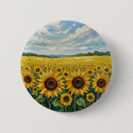 Little piece of sunshine pin ronde button 5,7 cm