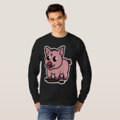 Little Pig  Pet  Piggy T-shirt (Voorkant volledig)