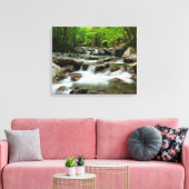 Little Pigeon River van Greenbrier Canvas Afdruk (Insitu (Woonkamer))