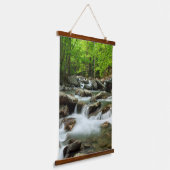 Little Pigeon River van Greenbrier Hangend Wandkleed (Gebogen)