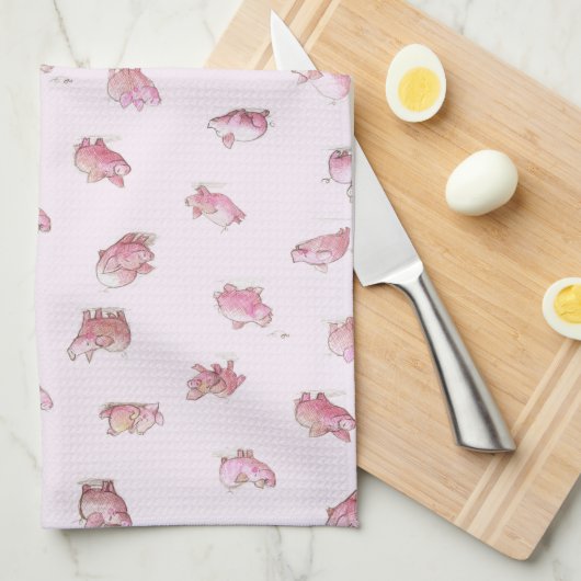 Little Piggy Theedoek (Quarter Fold)