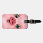 Little Piglet Bagagelabel Smile (Voorkant horizontaal)