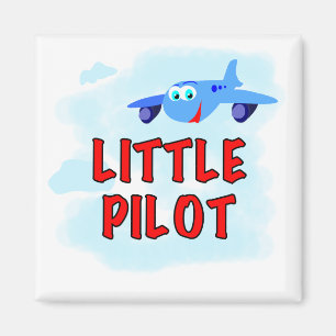 Little Pilot Tshirts and Gifts Magneet