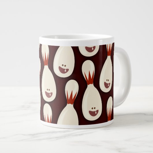 Little Pinhead Pattern Jumbo Beker (Voorkant rechts)