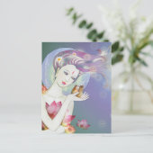 Little Pixy Boots - Stargazing Briefkaart (Staand voorkant)