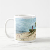 Little Point Sable Lighthouse Michigan Coffee Mok (Links)