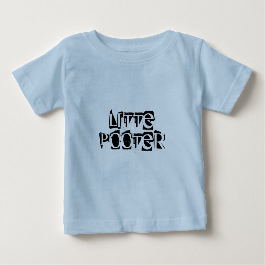 Little Pooter baby t-shirt (Voorkant)