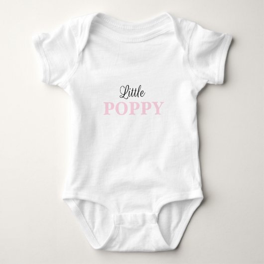 Little Poppy Classic Baby Body (Devant)