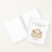 Little Potsticker Baby shower Guest Book Notitieboek (Binnen)