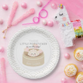 Little Potsticker White Baby shower Paper Bord (Feest)