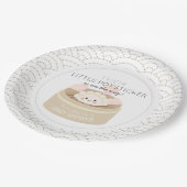 Little Potsticker White Baby shower Paper Bord (Gekanteld)