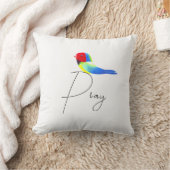 Little Prayer Bird Sierkussen (Deken)