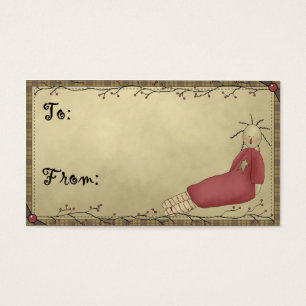 Little Prim Doll - Tags cadeaux de vacances