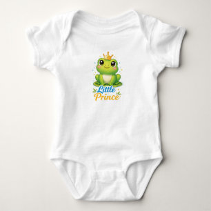 Little Prince Baby Body – Mooie Koning Kikker Ontw Romper