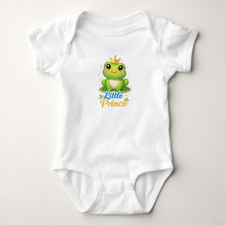 Little Prince Baby Body – Mooie Koning Kikker Ontw Romper