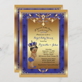 Little Prince Baby shower Invitation beroemd gemaa Kaart