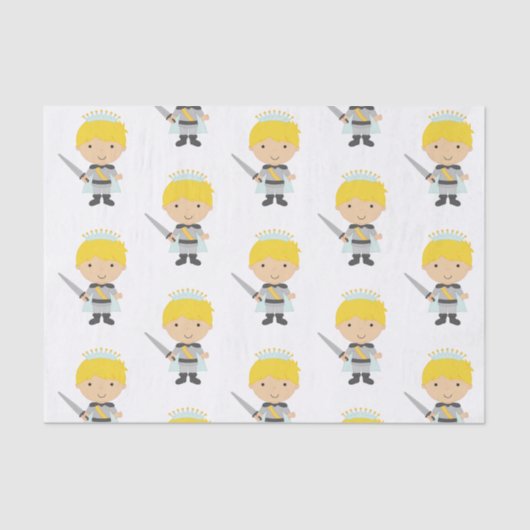 Little Prince Birthday Party Tissuepapier (Voorkant)