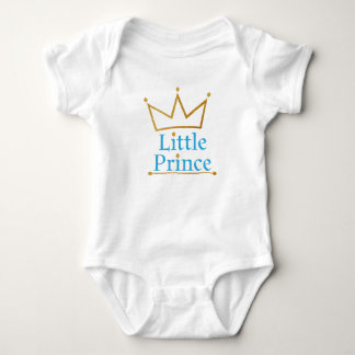 Little Prince Gold Crown Romper