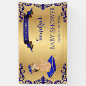 Little Prince Royal Blue Cup Spoon Pillow Spandoek (Verticaal)