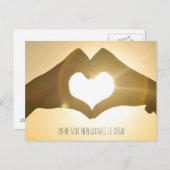 Little Prince Zitat Briefkaart (Voorkant / Achterkant)