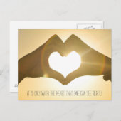 Little Prince Zitat Briefkaart (Voorkant / Achterkant)