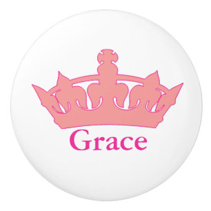 Little Princess - A Royal Baby Nursery Keramische Knop