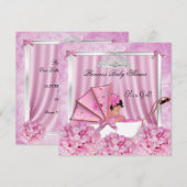 Little Princess Baby shower Girl African American Kaart (Voorkant / Achterkant)