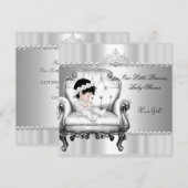 Little Princess Baby shower Girl Baby Kaart (Voorkant / Achterkant)