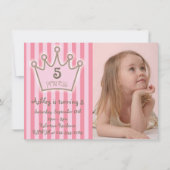 Little Princess Birthday Card Kaart (Voorkant)