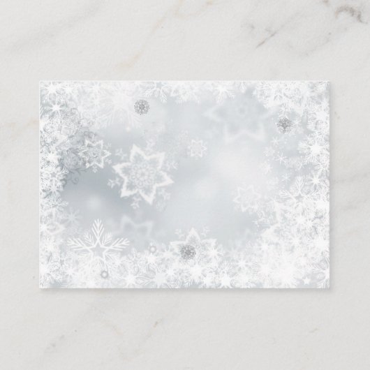 Little Princess Luier Raffle Tickets, grijs bevror Informatiekaartje (Achterkant)