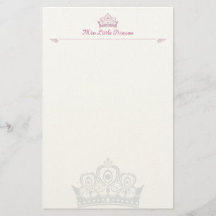 Little Princess Personalized Note paper Briefpapier