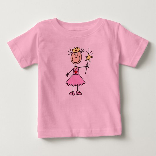 Little Princess Stick Figuur Shirt (Voorkant)