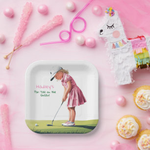 Little Pro in Pink: Verjaardag op het Groen Papieren Bordje