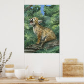 Little Puma Poster (Keuken)