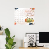 Little Pumping Baby shower Game Poster (Thuiskantoor)