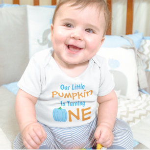 Little Pumpkin 1st Birthday Baby T-Shirt