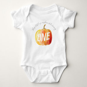 Little Pumpkin 1st Birthday Romper