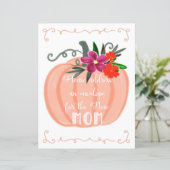 Little Pumpkin Adres en envelop (Staand voorkant)