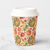 Little Pumpkin Autumn Herfst Baby shower Papieren Bekers (Voorkant)