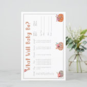 Little Pumpkin Baby Predictor (Staand voorkant)