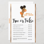 Little Pumpkin Baby shower Game PRINED (Voorkant / Achterkant)