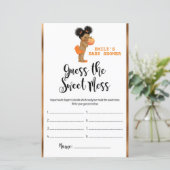 Little Pumpkin Baby shower Game PRINED (Staand voorkant)