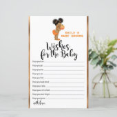 Little Pumpkin Baby shower Game PRINED (Staand voorkant)