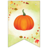 Little Pumpkin Birthday Bunting Vlaggetjes (Eerste vlag)